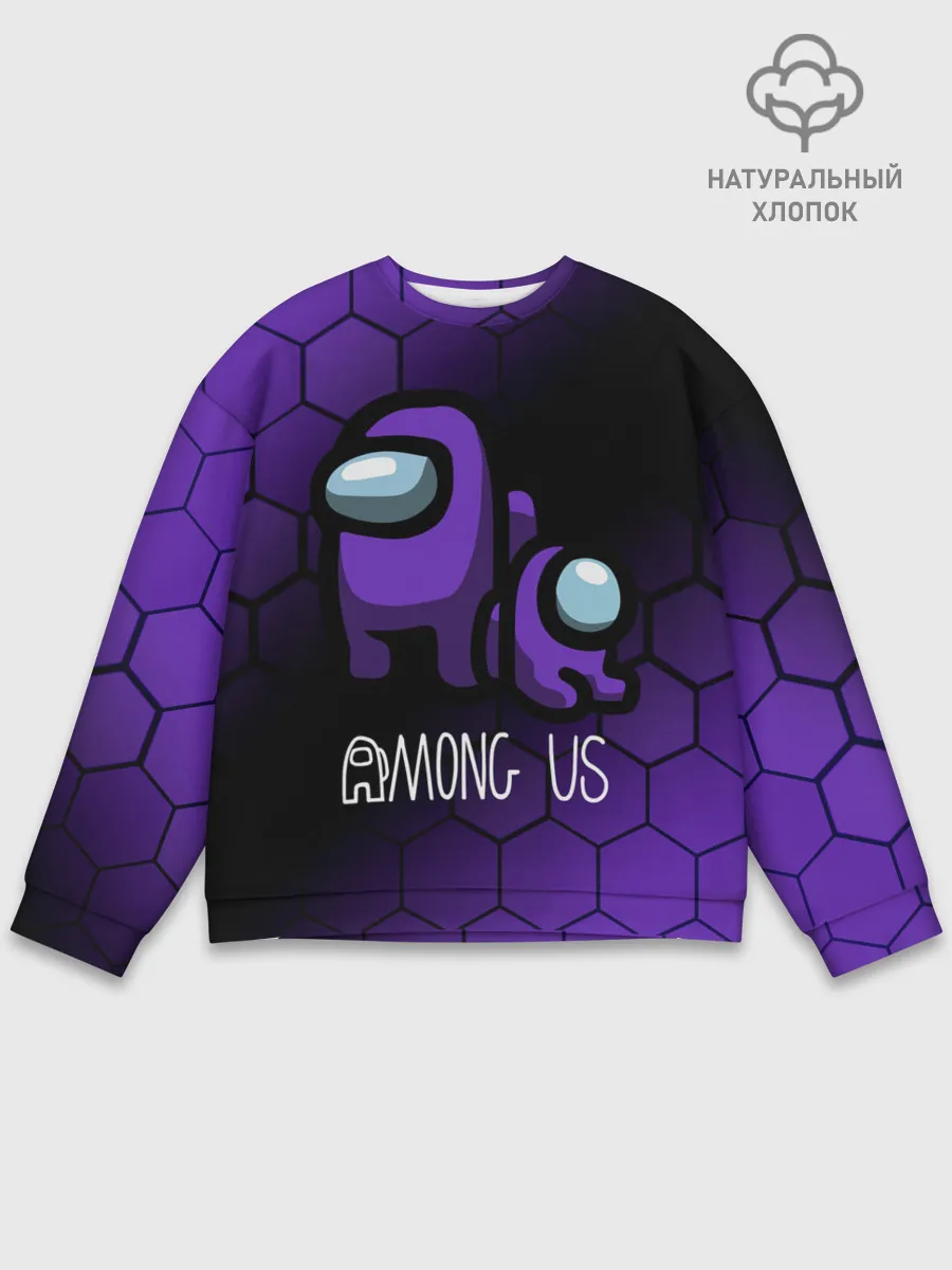 Мужской свитшот базовый / AMONG US - DARK