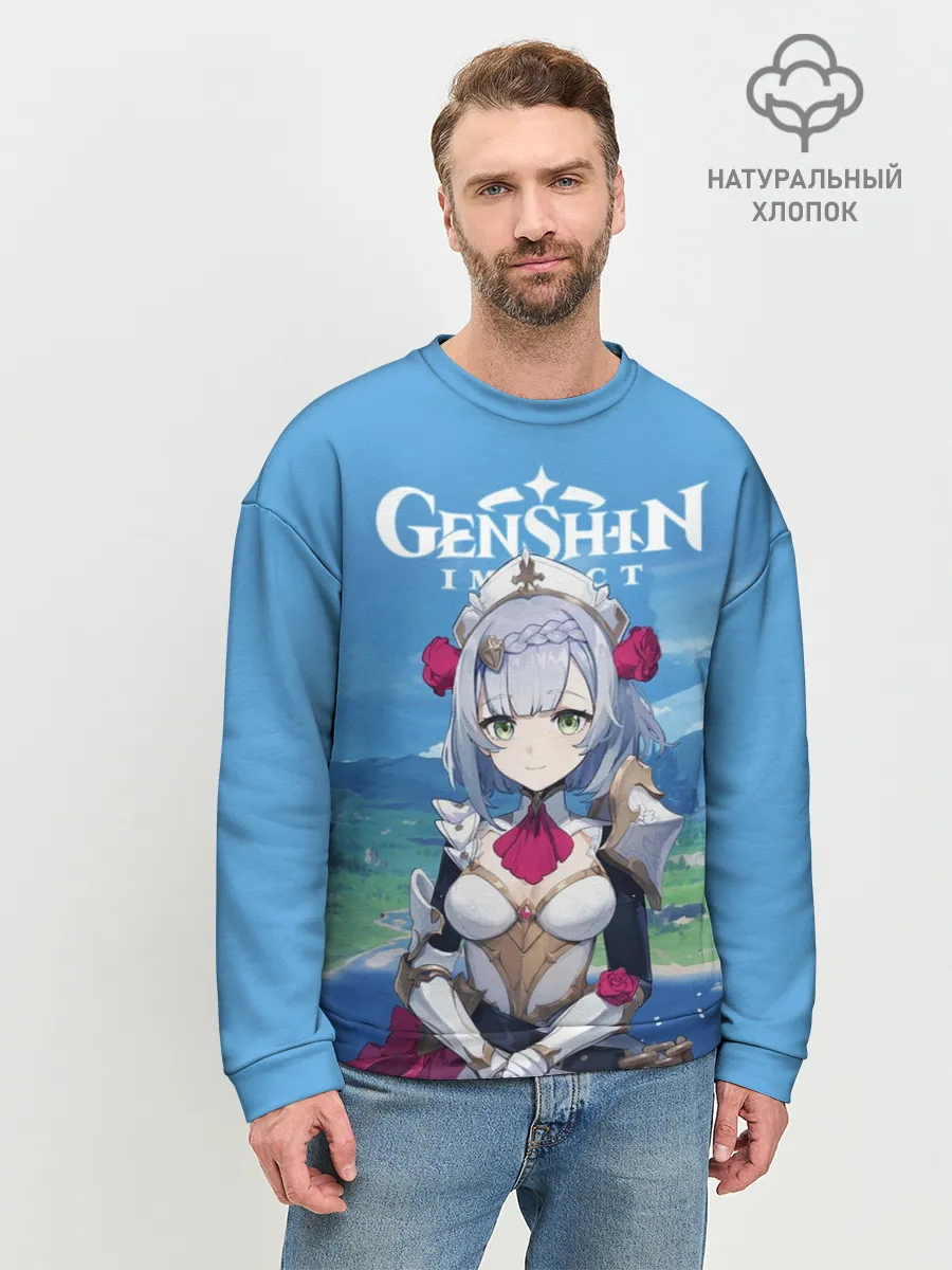 Мужской свитшот базовый / Genshin Impact