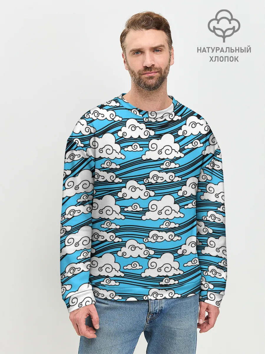 Мужской свитшот базовый / КИМОНО ТАНДЖИРО