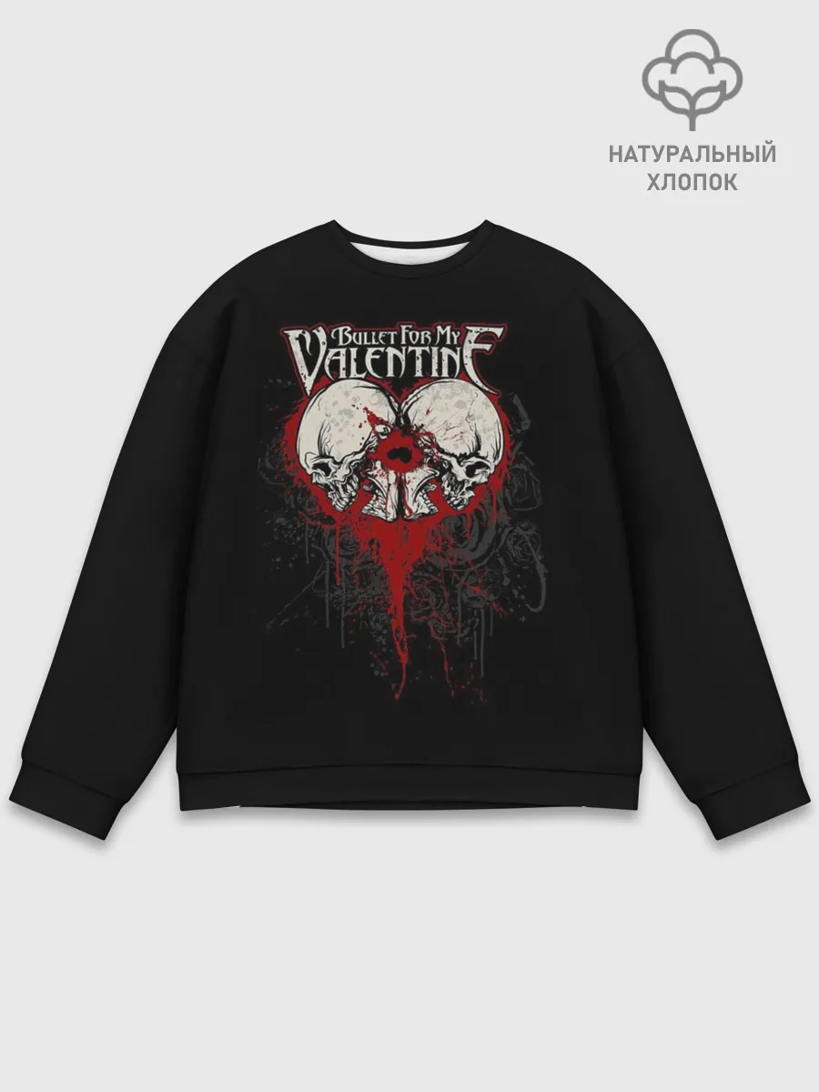 Мужской свитшот базовый / Bullet for my valentine