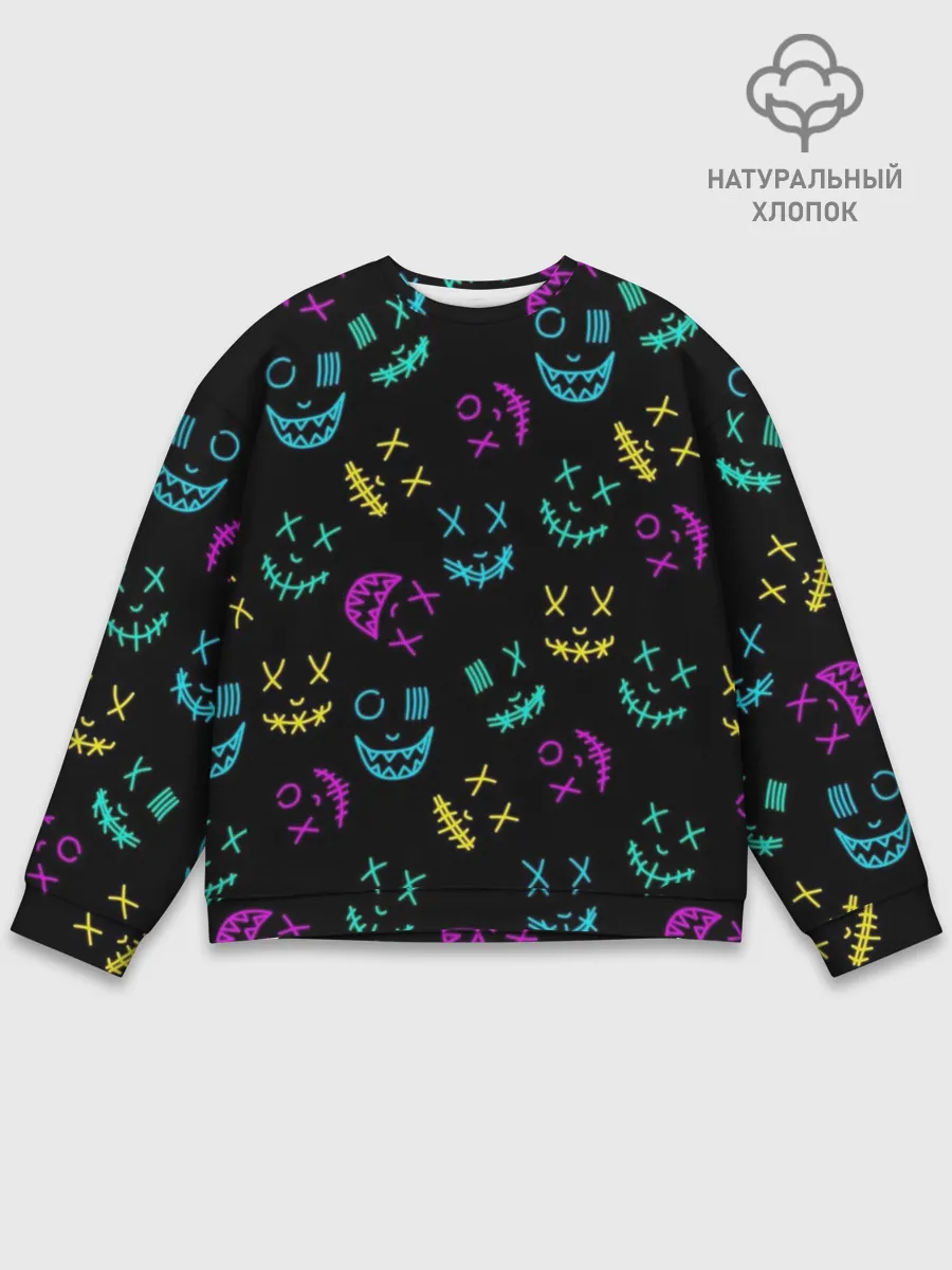Мужской свитшот базовый / Marshmello Маски