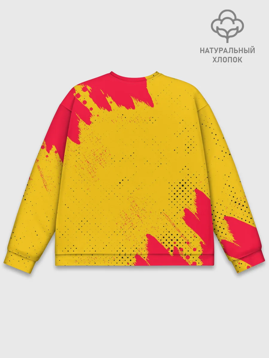 Мужской свитшот базовый / AMONG US - КРАСНЫЙ