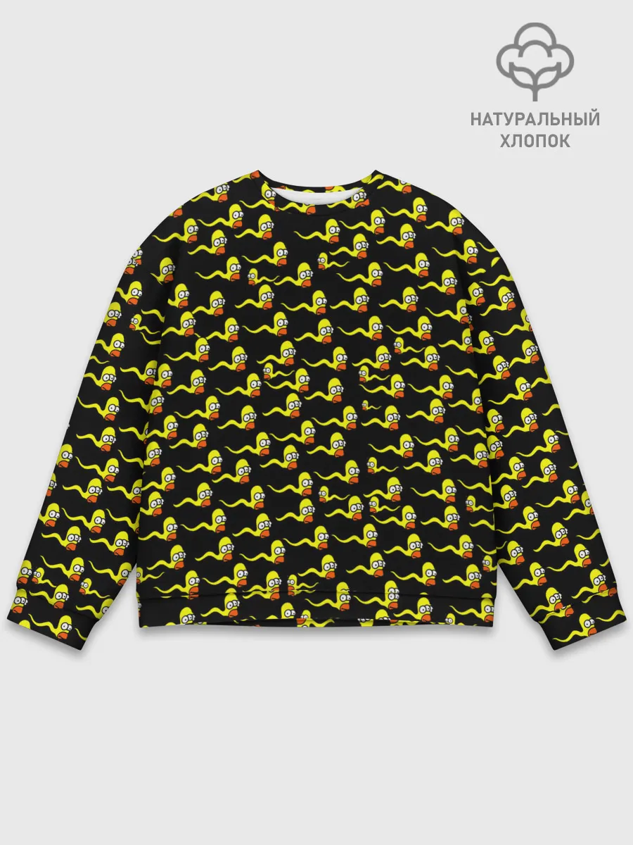 Мужской свитшот базовый / Гомер