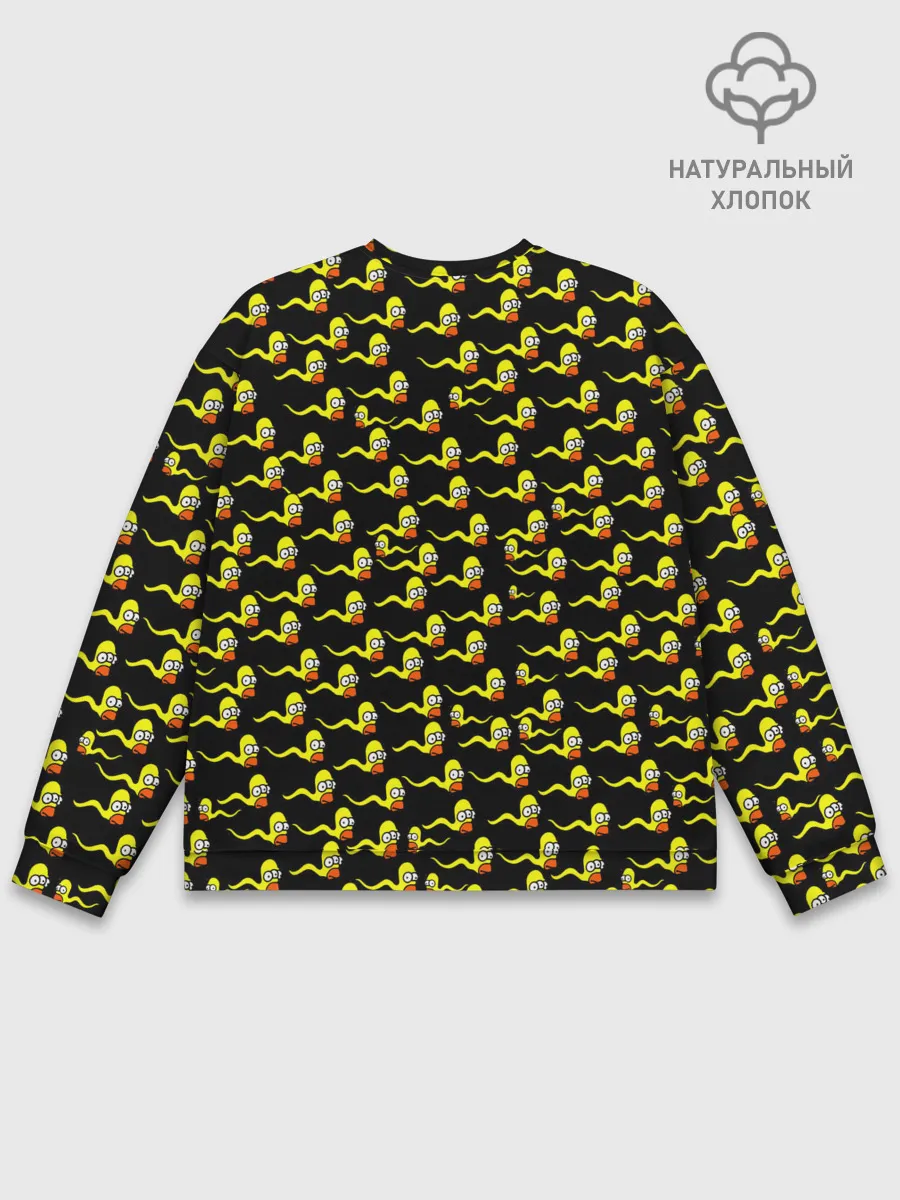 Мужской свитшот базовый / Гомер