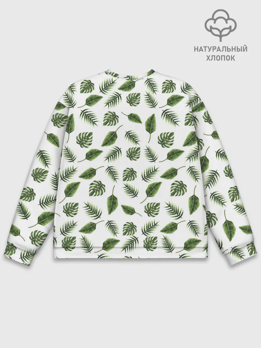 Мужской свитшот базовый / папоротник