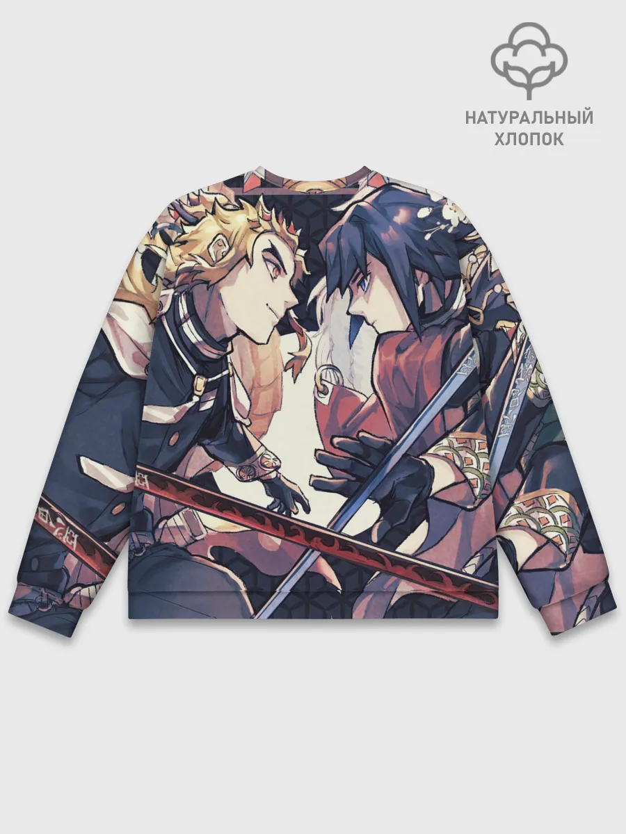 Мужской свитшот базовый / Два Клинка