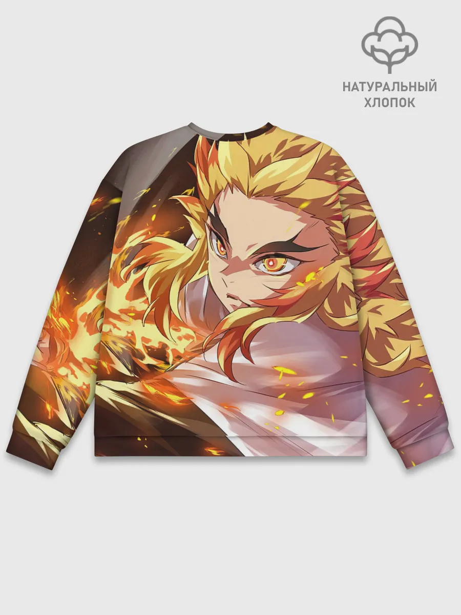 Мужской свитшот базовый / Клинок Рассекающий Демонов