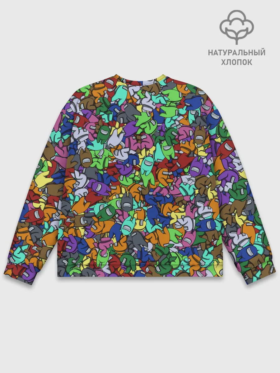 Мужской свитшот базовый / Among Us Overload