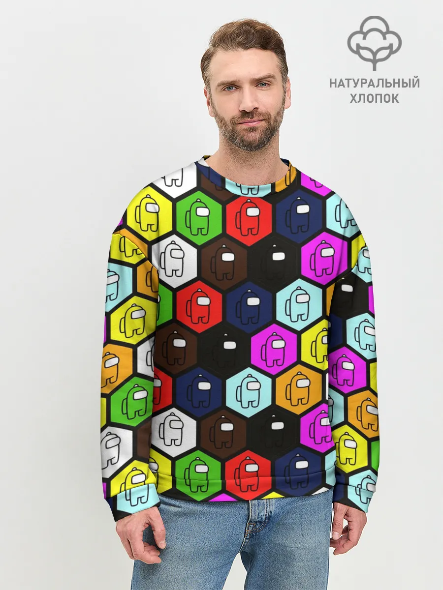 Мужской свитшот базовый / AMONG US