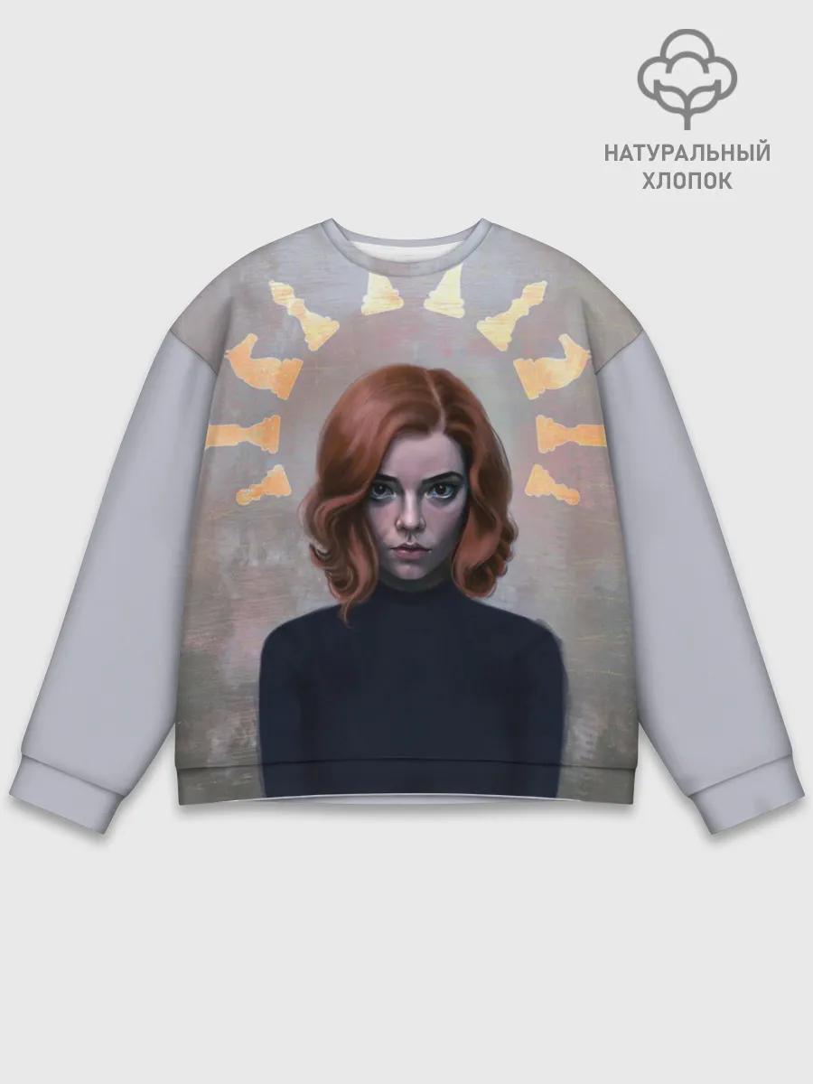 Мужской свитшот базовый / Ход Королевы