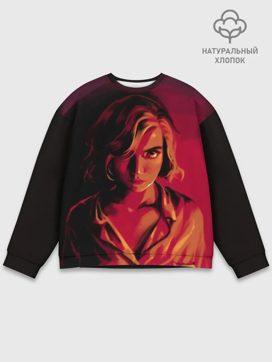 Мужской свитшот базовый / Ход Королевы