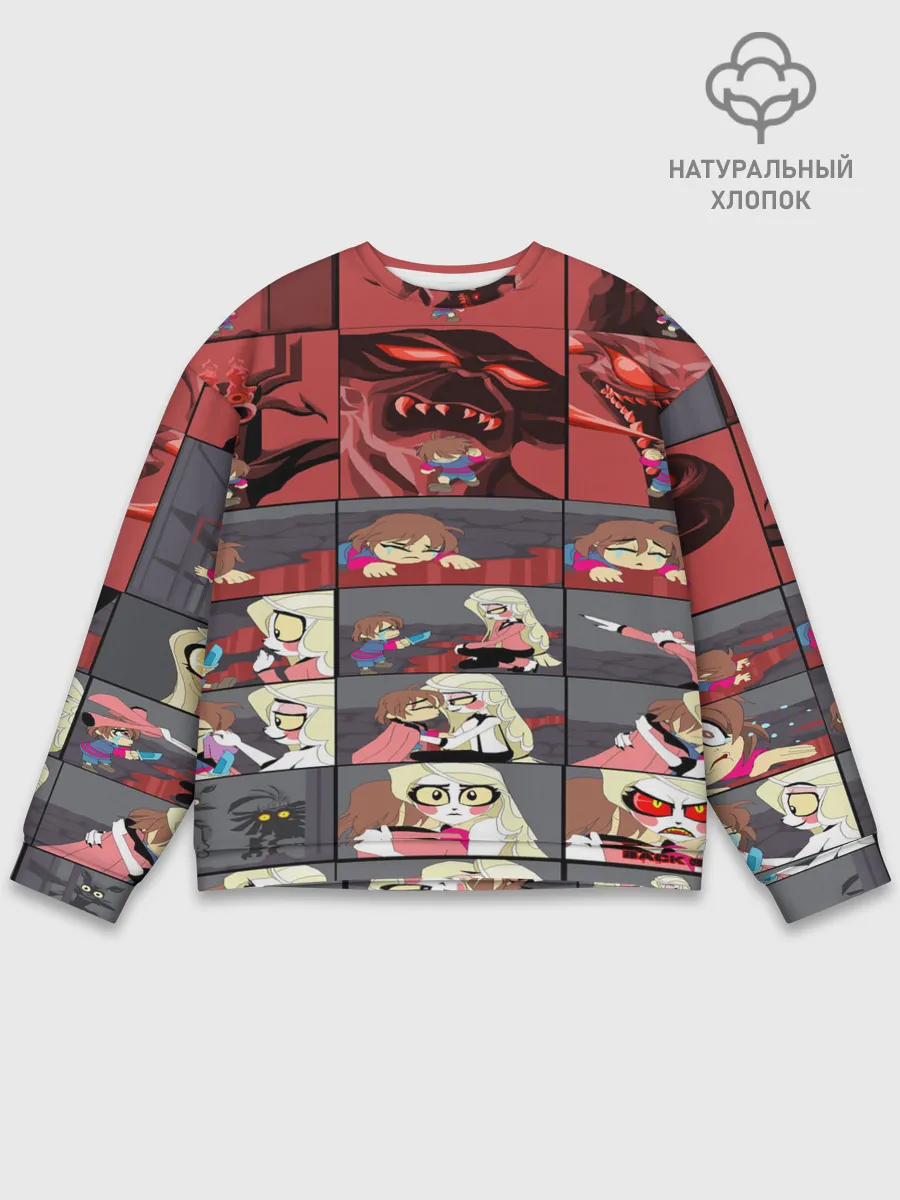 Мужской свитшот базовый / Отель Хазбин