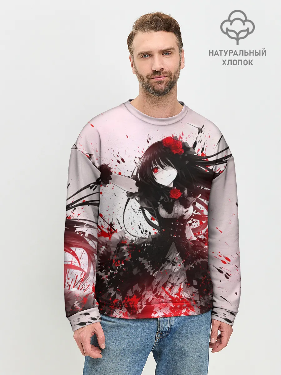 Мужской свитшот базовый / рандеву с жизнью