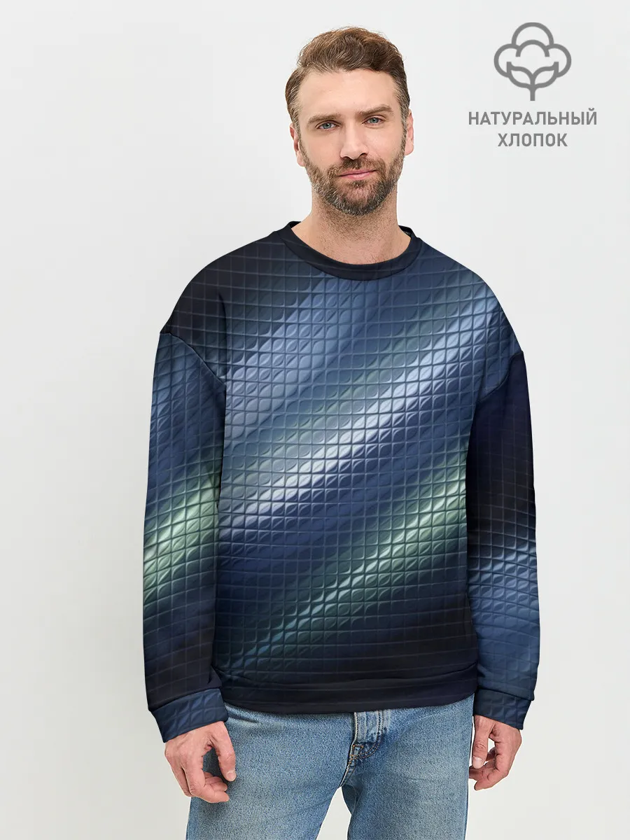 Мужской свитшот базовый / Текстура