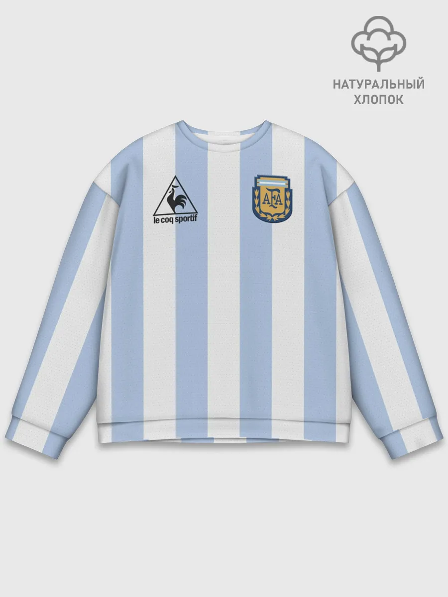 Мужской свитшот базовый / Diego Maradona 10