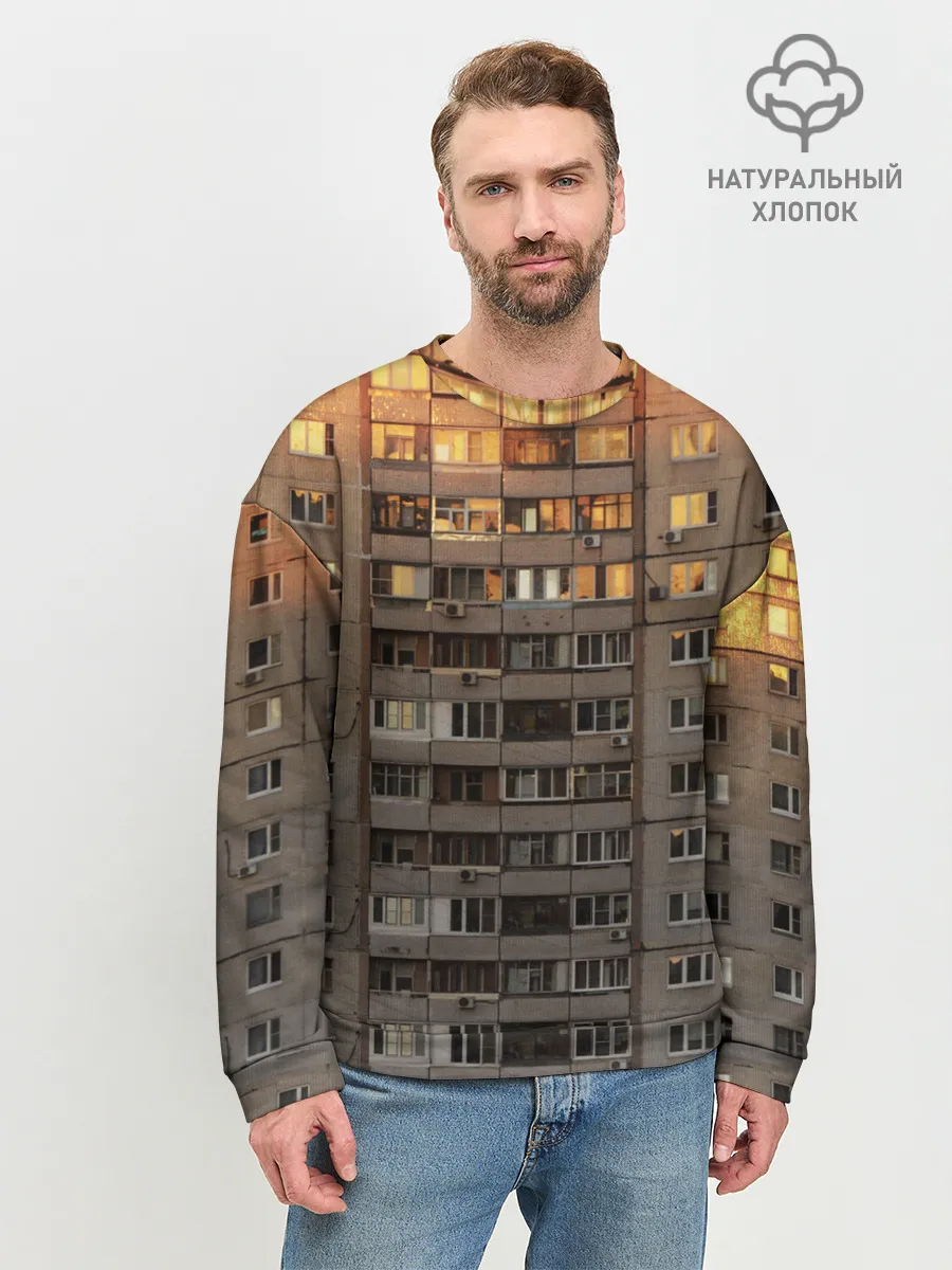 Мужской свитшот базовый / Панелька