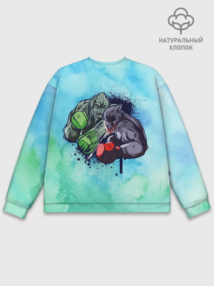 Мужской свитшот базовый / Тайсон против Джонса