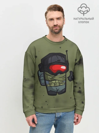 Мужской свитшот базовый / AMONG US & CALL OF DUTY