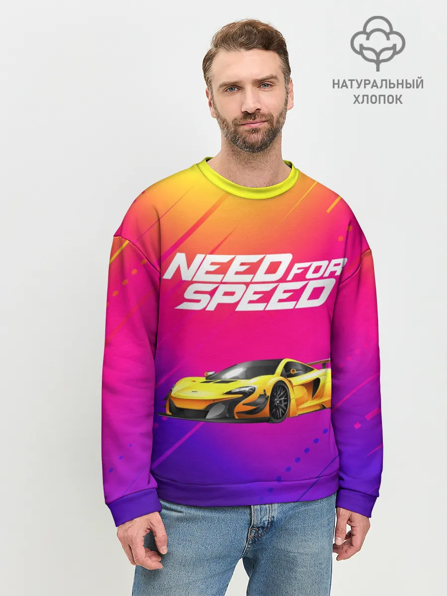 Мужской свитшот базовый / NEED FO SPEED