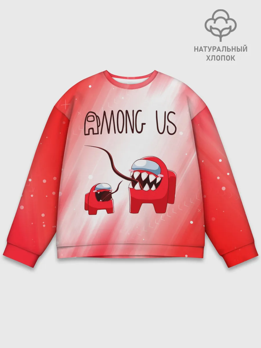 Мужской свитшот базовый / AMONG US - Impostor + Mini