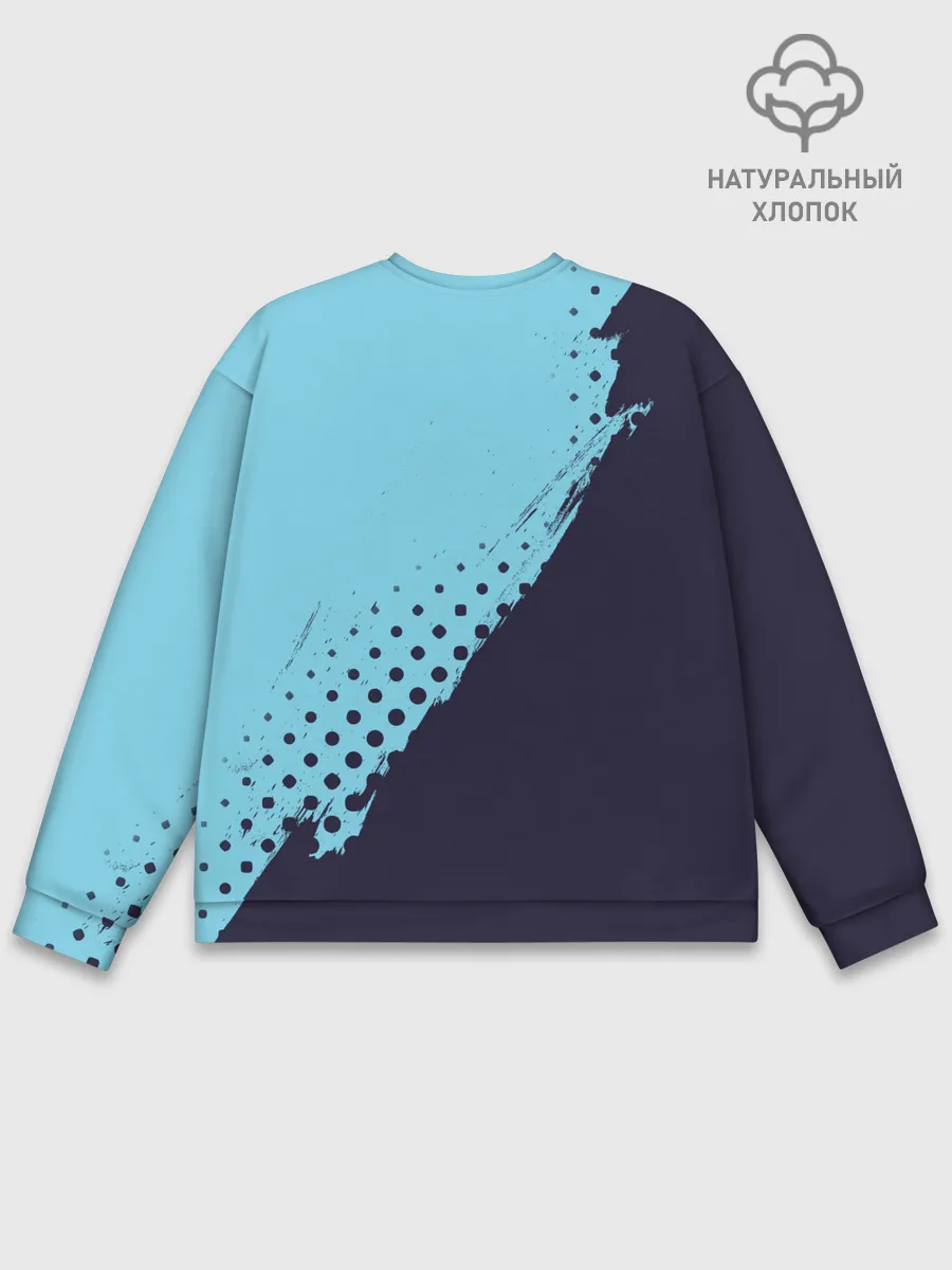 Мужской свитшот базовый / AMONG US - Черный Котик