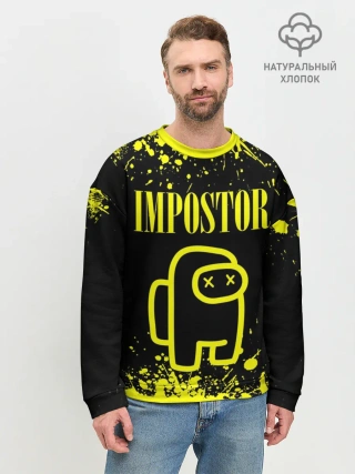 Мужской свитшот базовый / AMONG US IMPOSTOR