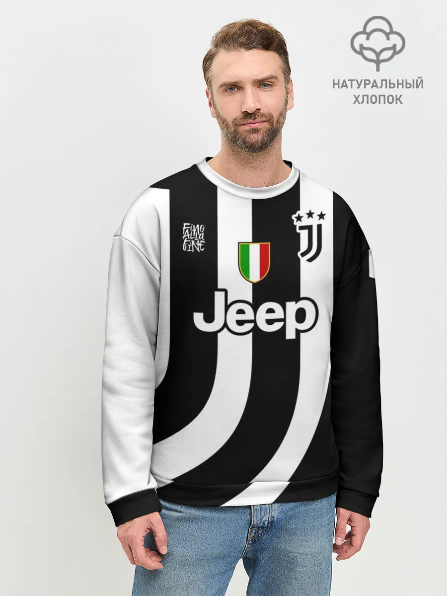 Мужской свитшот базовый / JUVENTUS