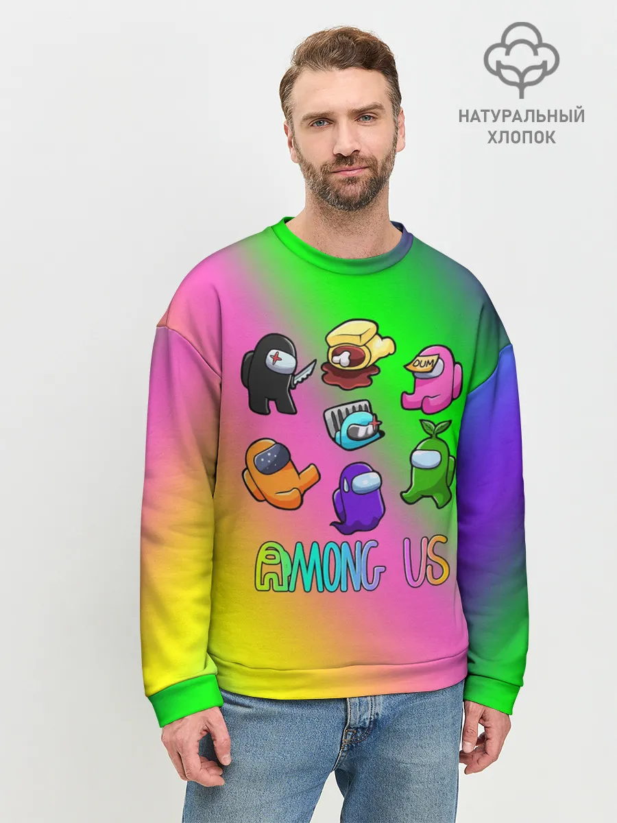Мужской свитшот базовый / AMONG US