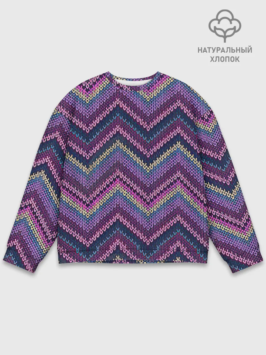 Мужской свитшот базовый / Вязь