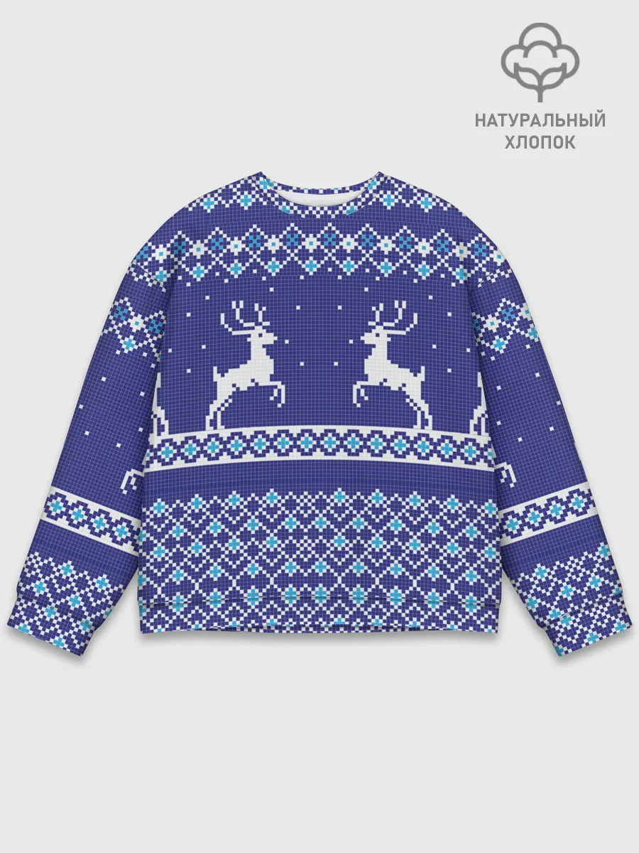 Мужской свитшот базовый / Олени