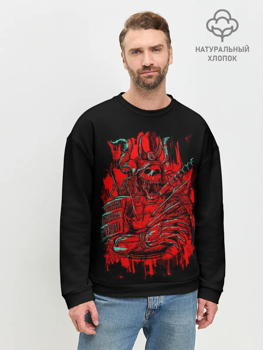 Мужской свитшот базовый / Death Samurai