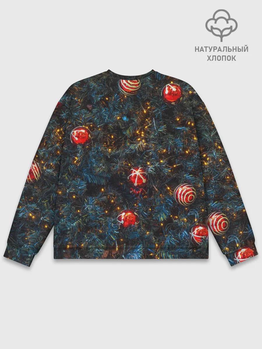 Мужской свитшот базовый / Новый Год