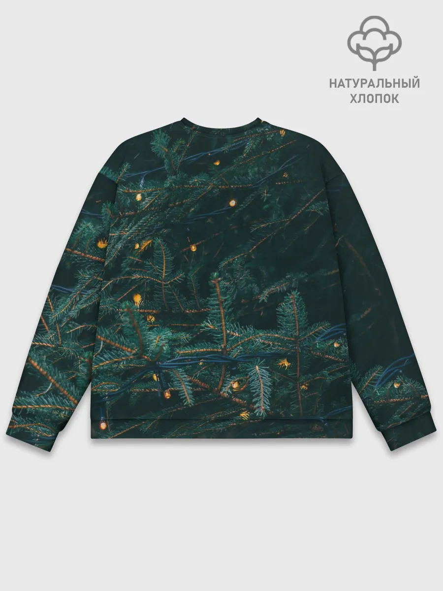 Мужской свитшот базовый / Елка