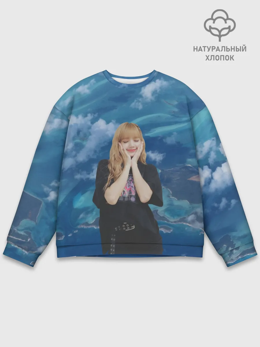 Мужской свитшот базовый / LISA BLACKPINK