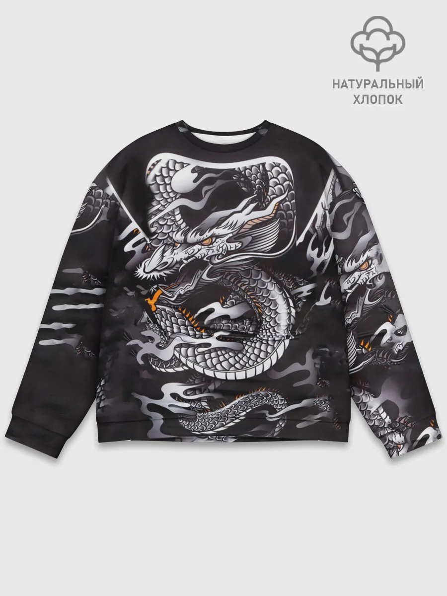 Мужской свитшот базовый / Самурай