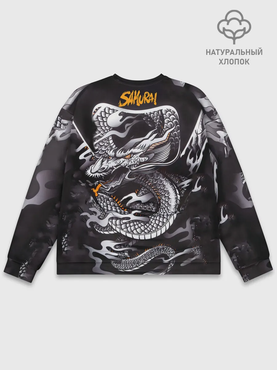 Мужской свитшот базовый / Самурай