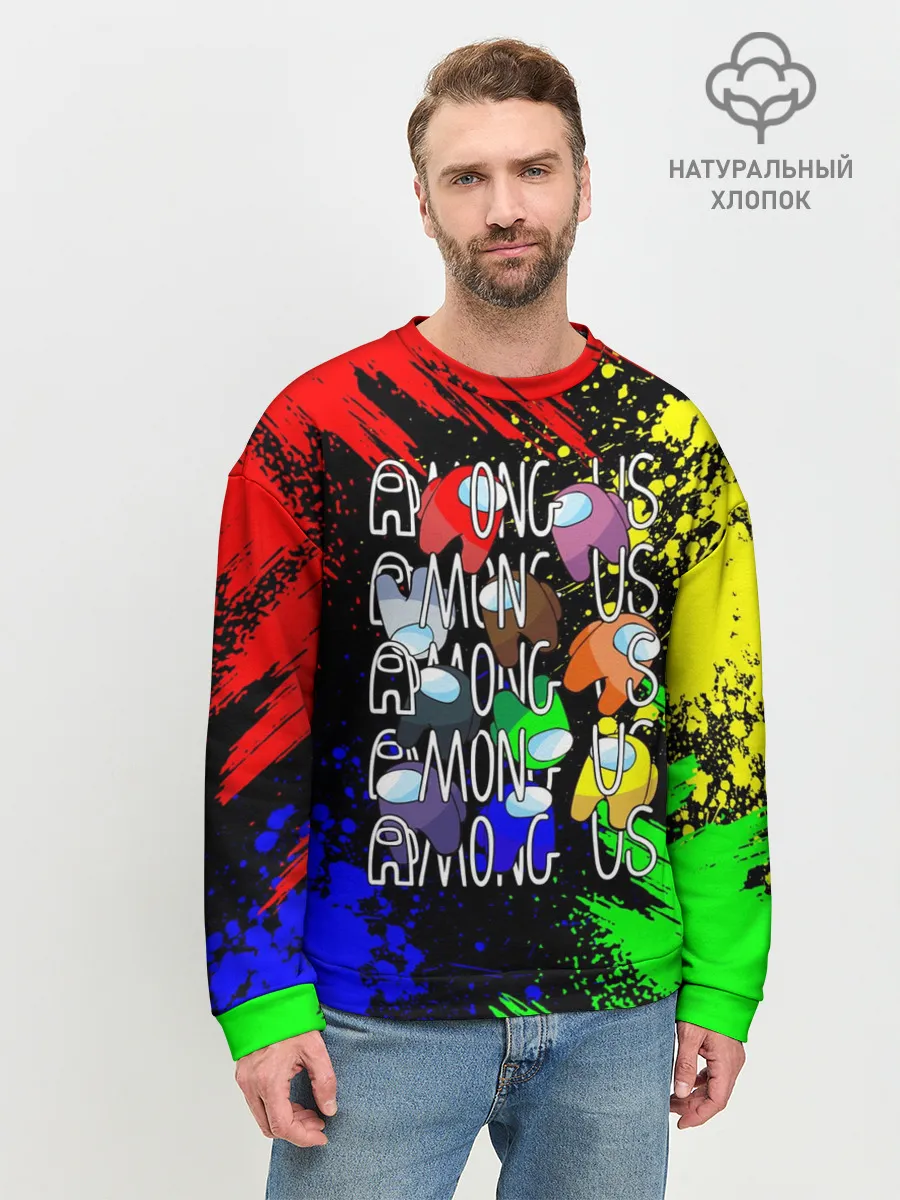 Мужской свитшот базовый / AMONG US