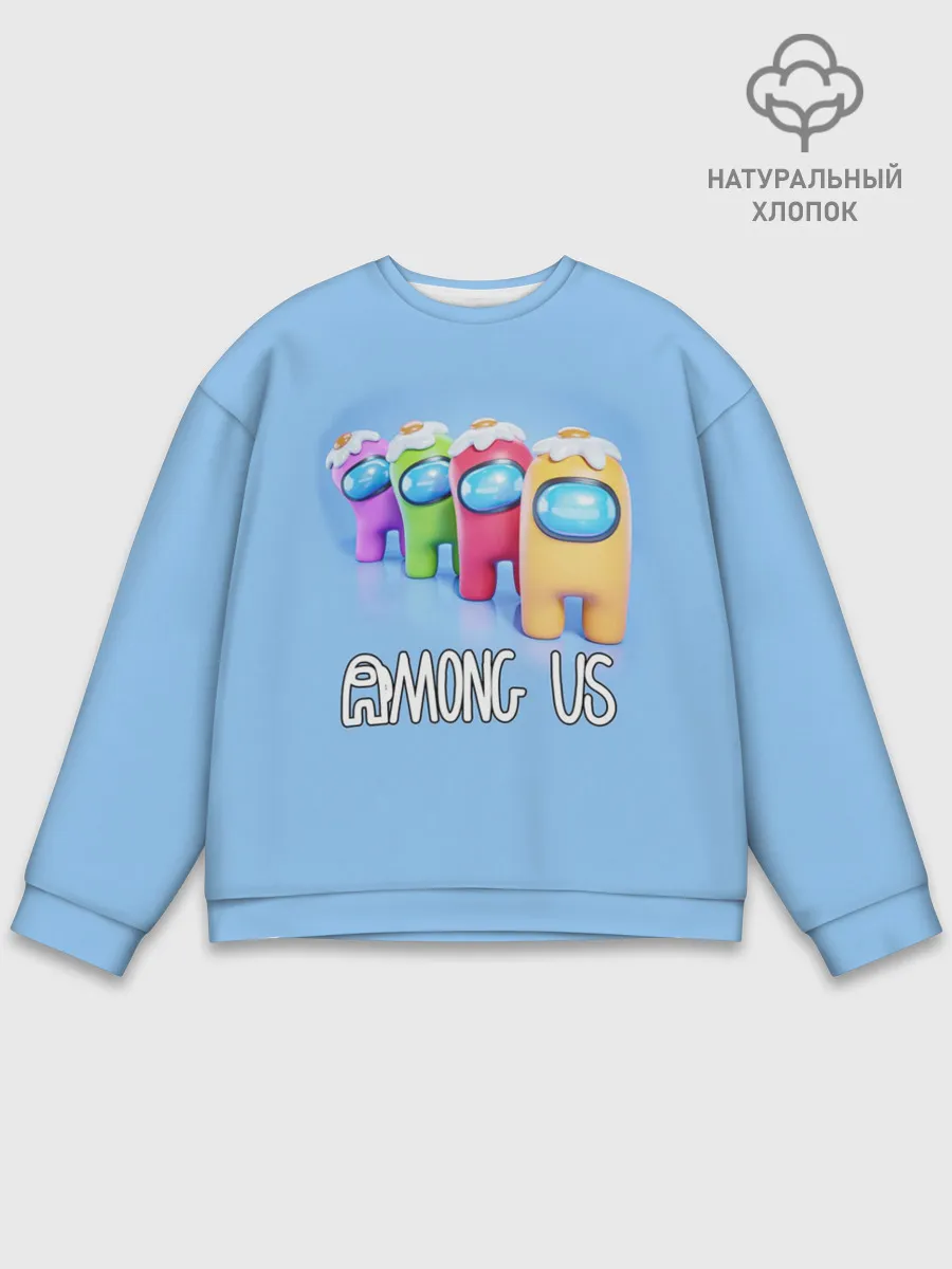 Мужской свитшот базовый / AMONG US