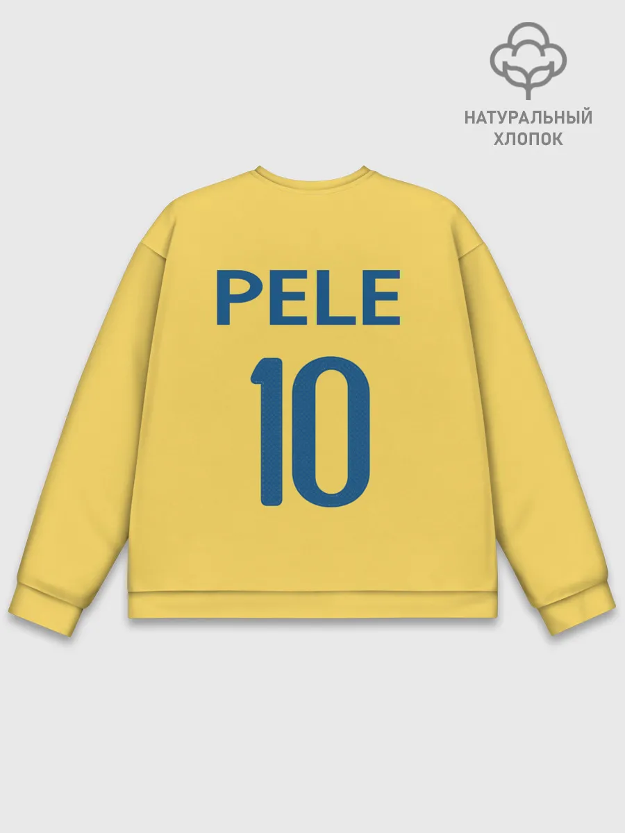 Мужской свитшот базовый / СБОРНАЯ БРАЗИЛИИ ПЕЛЕ