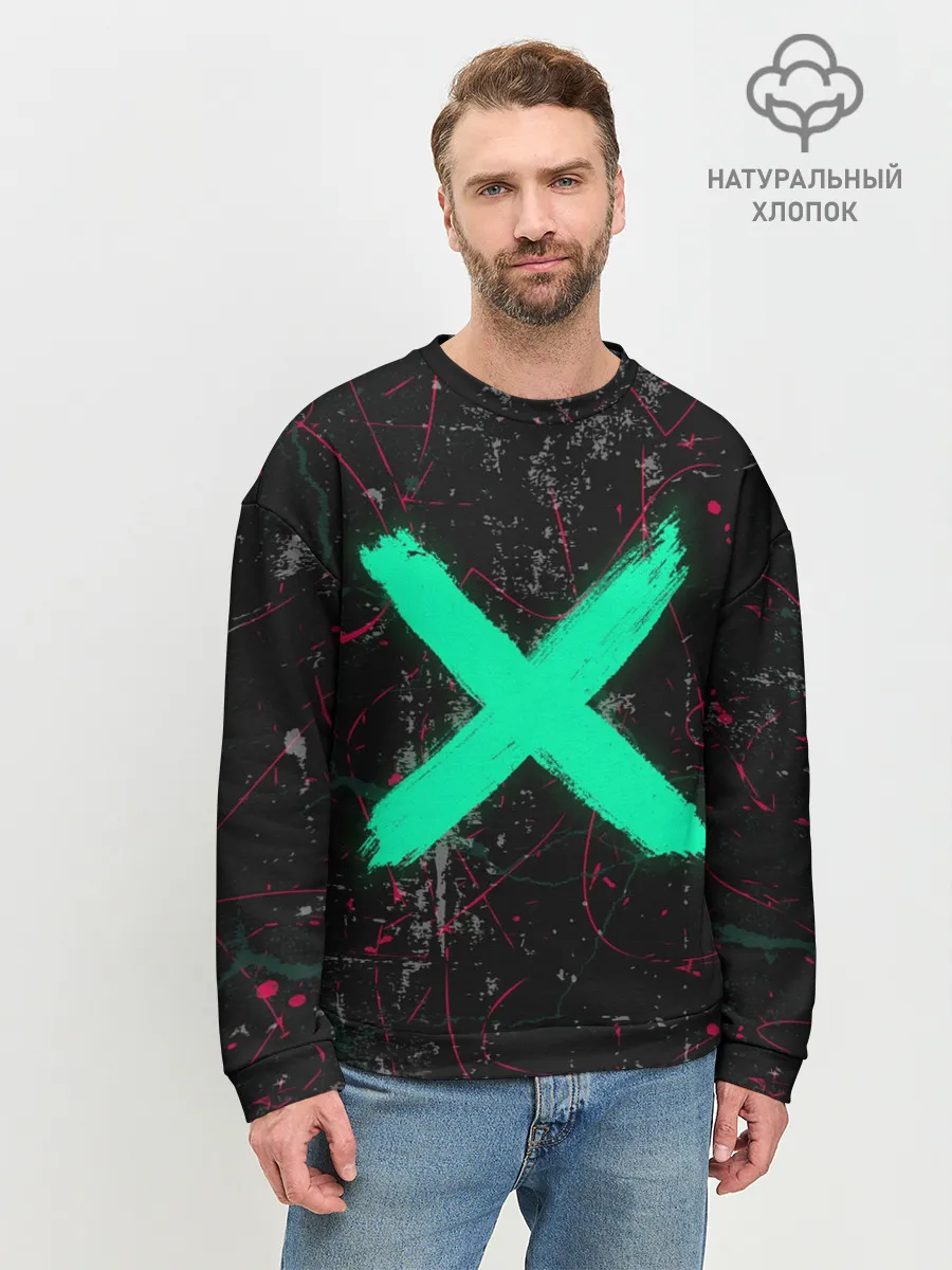 Мужской свитшот базовый / Silence