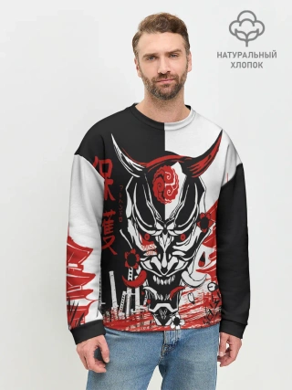 Мужской свитшот базовый / Самурай Samurai