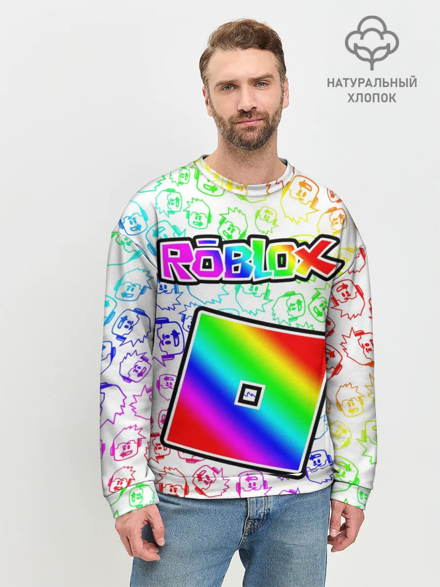 Мужской свитшот базовый / ROBLOX