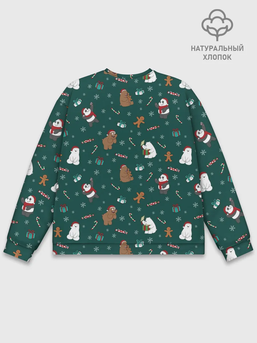 Мужской свитшот базовый / We Bare Bears