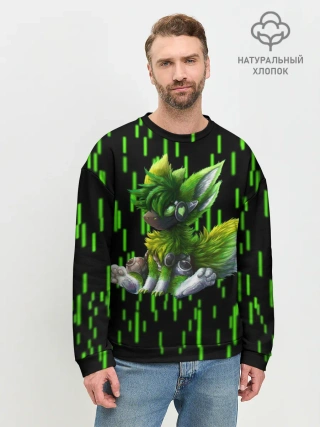 Мужской свитшот базовый / Protogen music