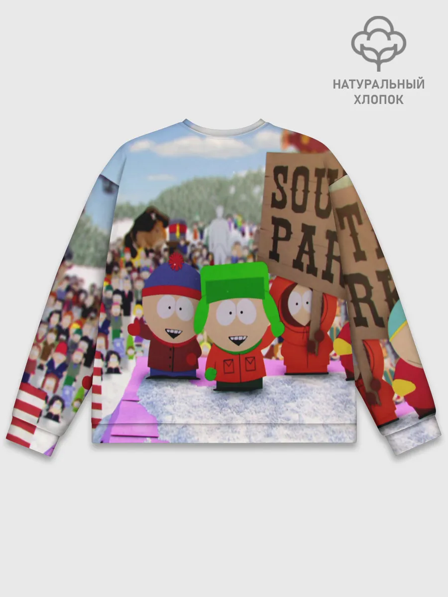Мужской свитшот базовый / Южный Парк / South Park .
