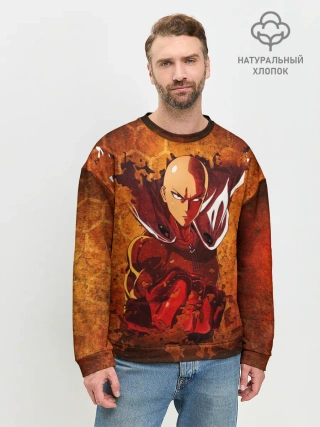 Мужской свитшот базовый / Огненный ВАНПАНЧМЕН