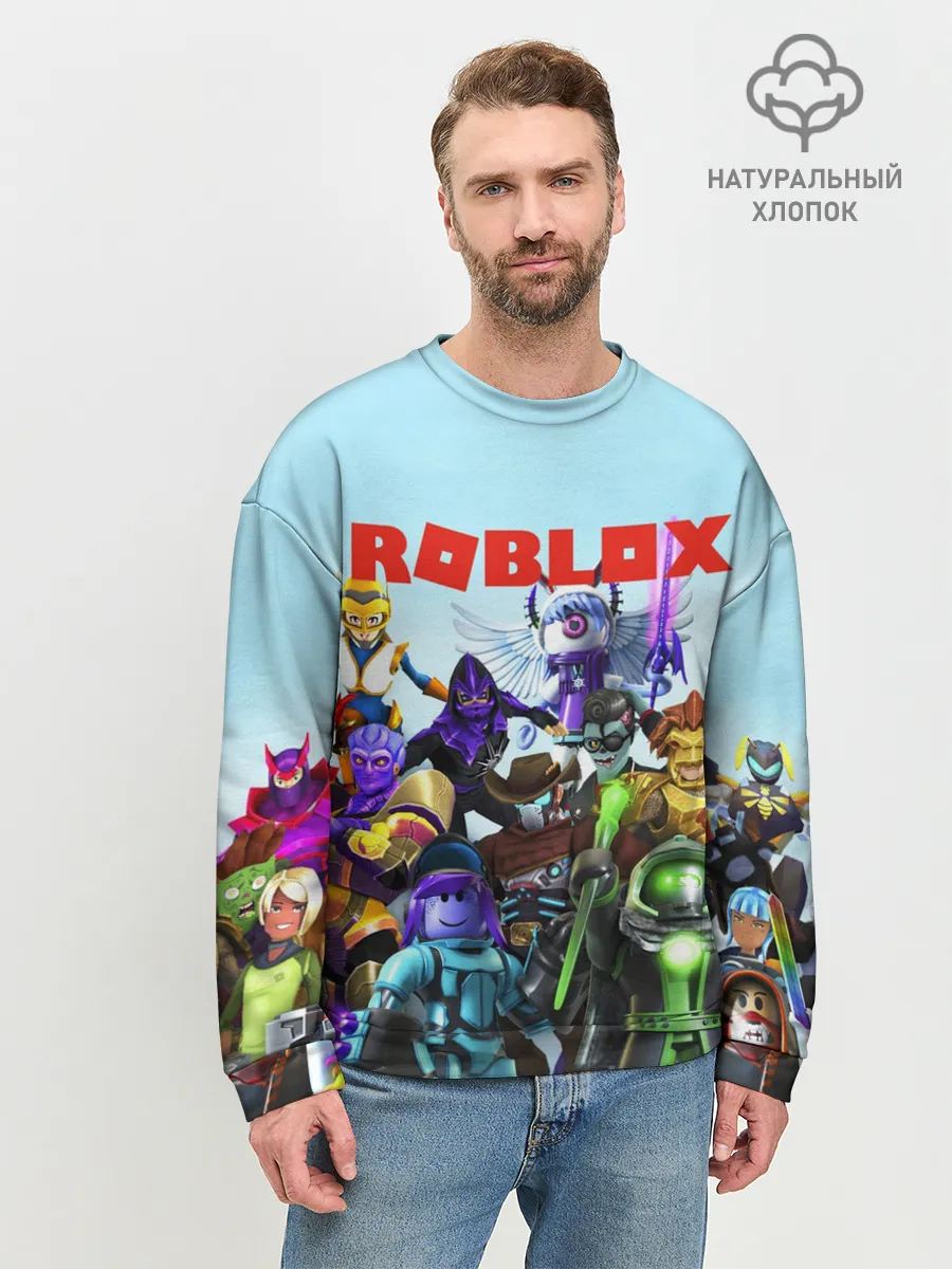 Мужской свитшот базовый / ROBLOX