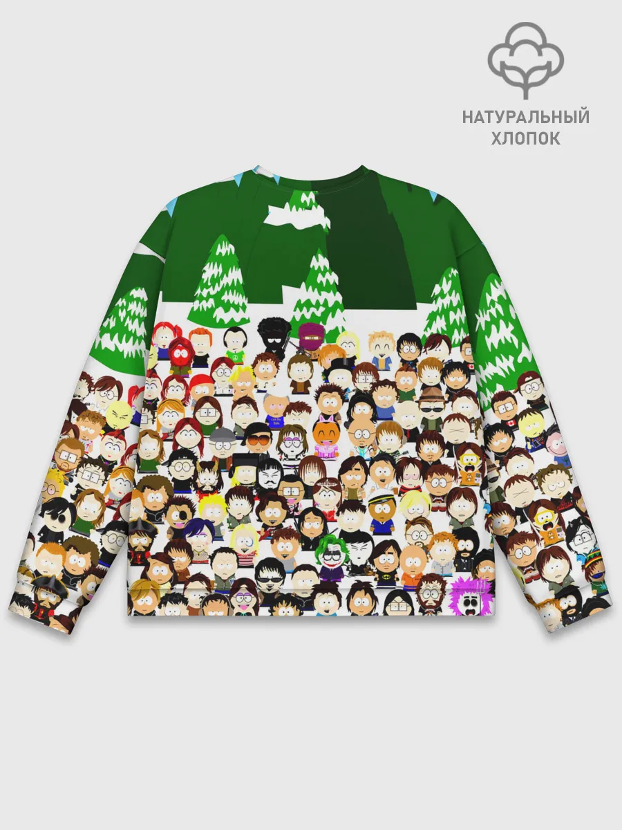 Мужской свитшот базовый / Южный Парк / South Park .