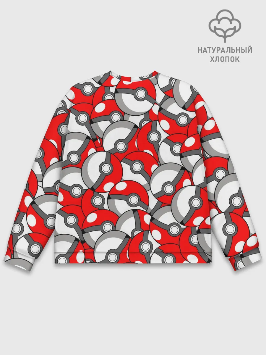 Мужской свитшот базовый / ПИКАЧУ