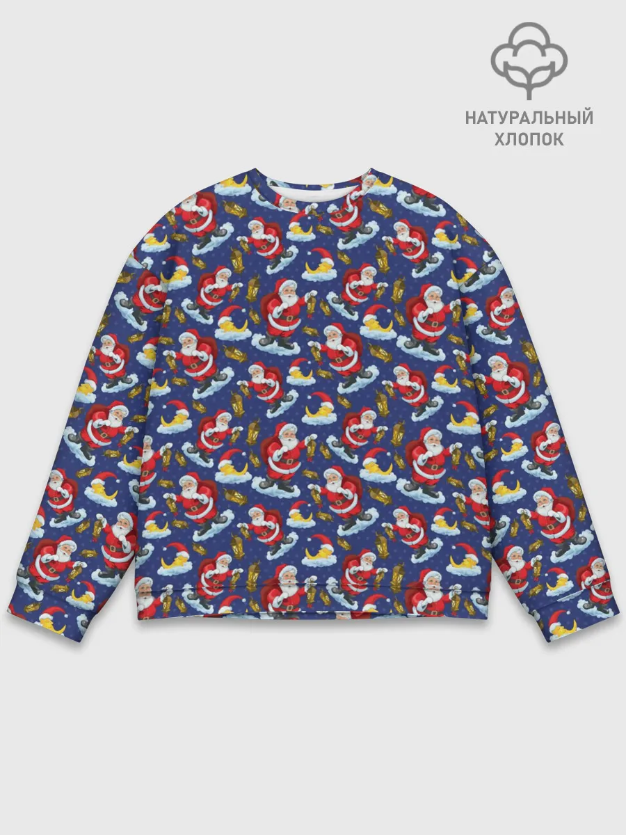 Мужской свитшот базовый / Новый Год